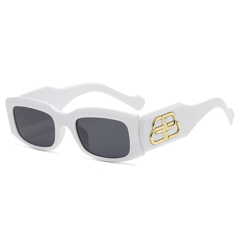 Women's fashionable square sunglasses with luxurious frame accents Stornfield
