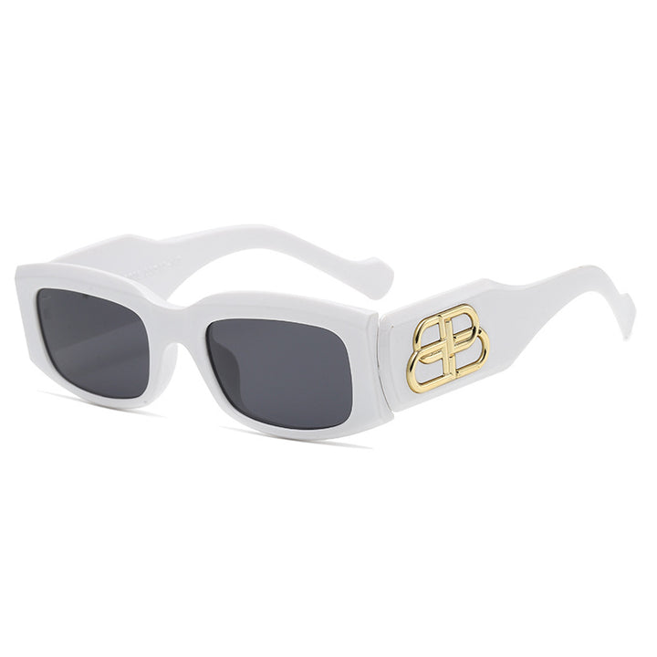 Women's fashionable square sunglasses with luxurious frame accents Stornfield