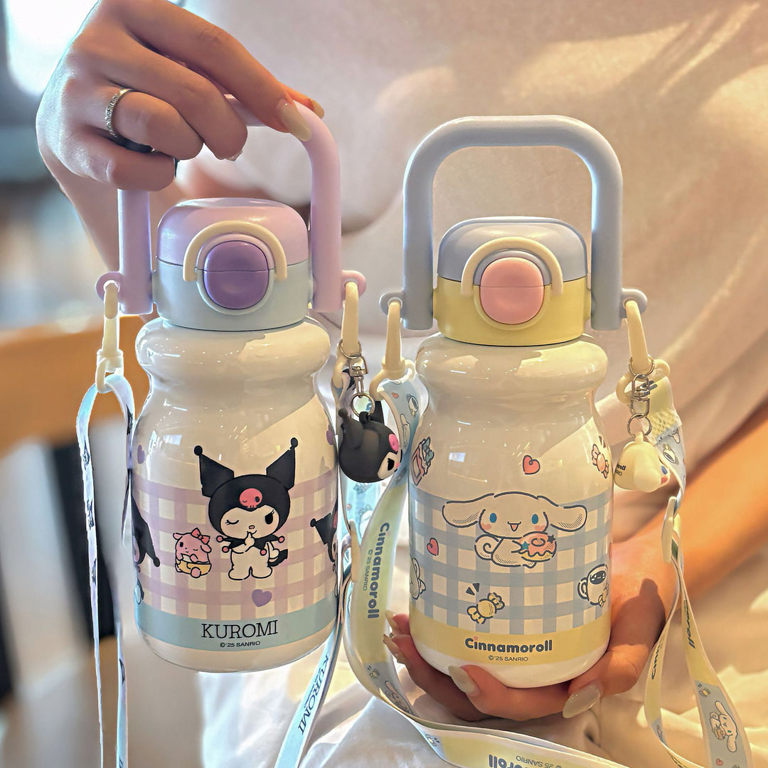 Women's water bottle with stylish Kuromi design Stornfield