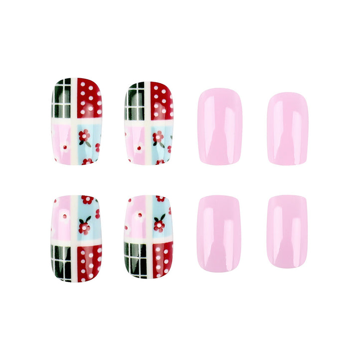 Artistic Patchwork Nail Art Stornfield