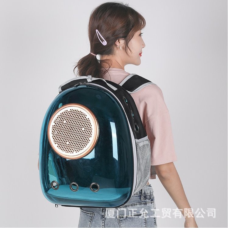 Unisex Transparent Pet Backpack with Ventilation Function Stornfield