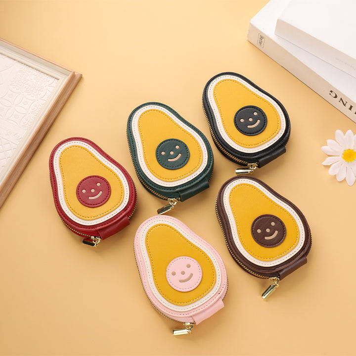 Fun Fruit-Themed Zippered Coin Purse Stornfield