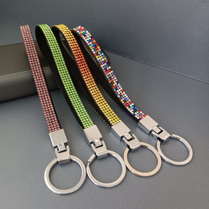 Elegant Rhinestone Keychain Strap Stornfield