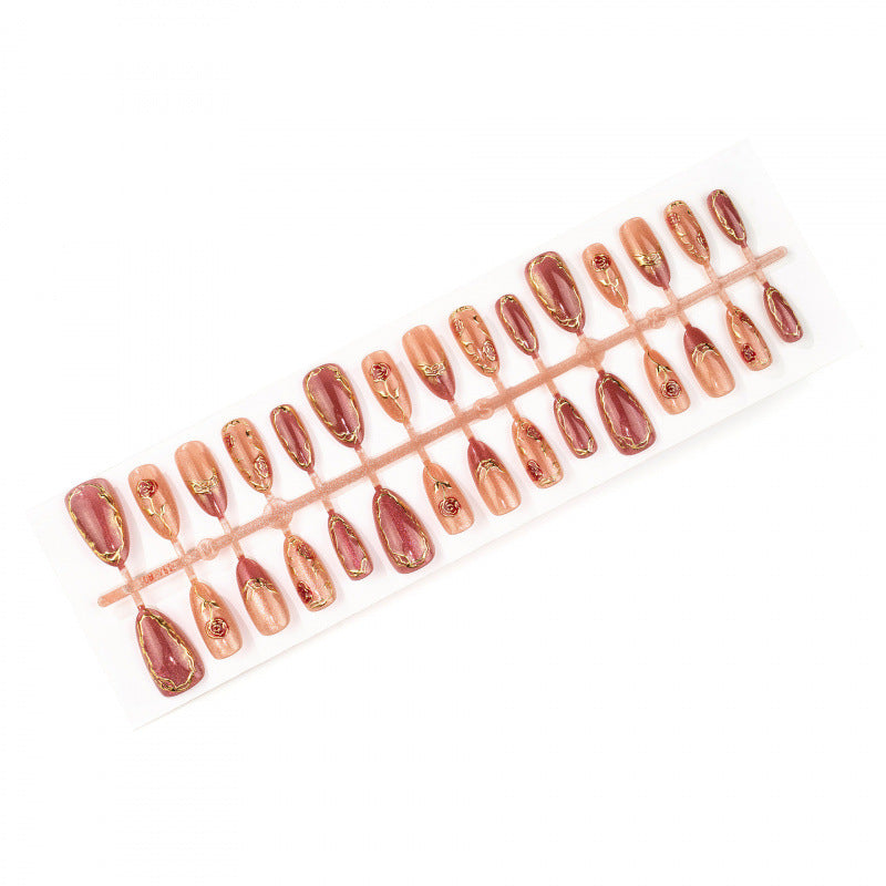 Artistic Press-On Nail Set