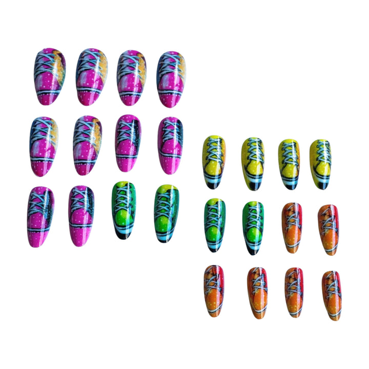 Creative Sneaker Art Nail Design Kit