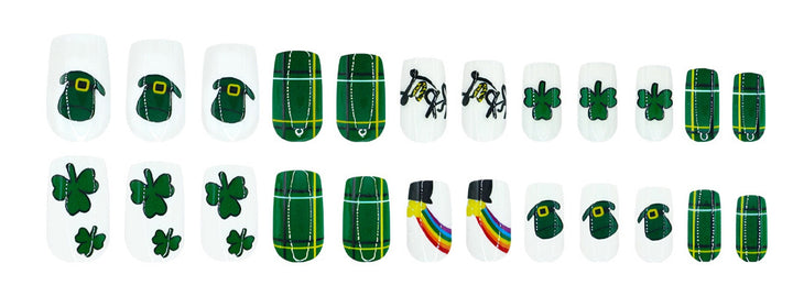 Nail art set with Celtic motifs Stornfield