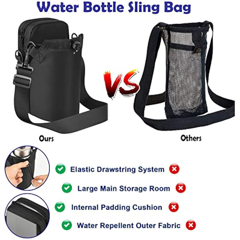 Multifunctional shoulder bag with water-repellent material Stornfield
