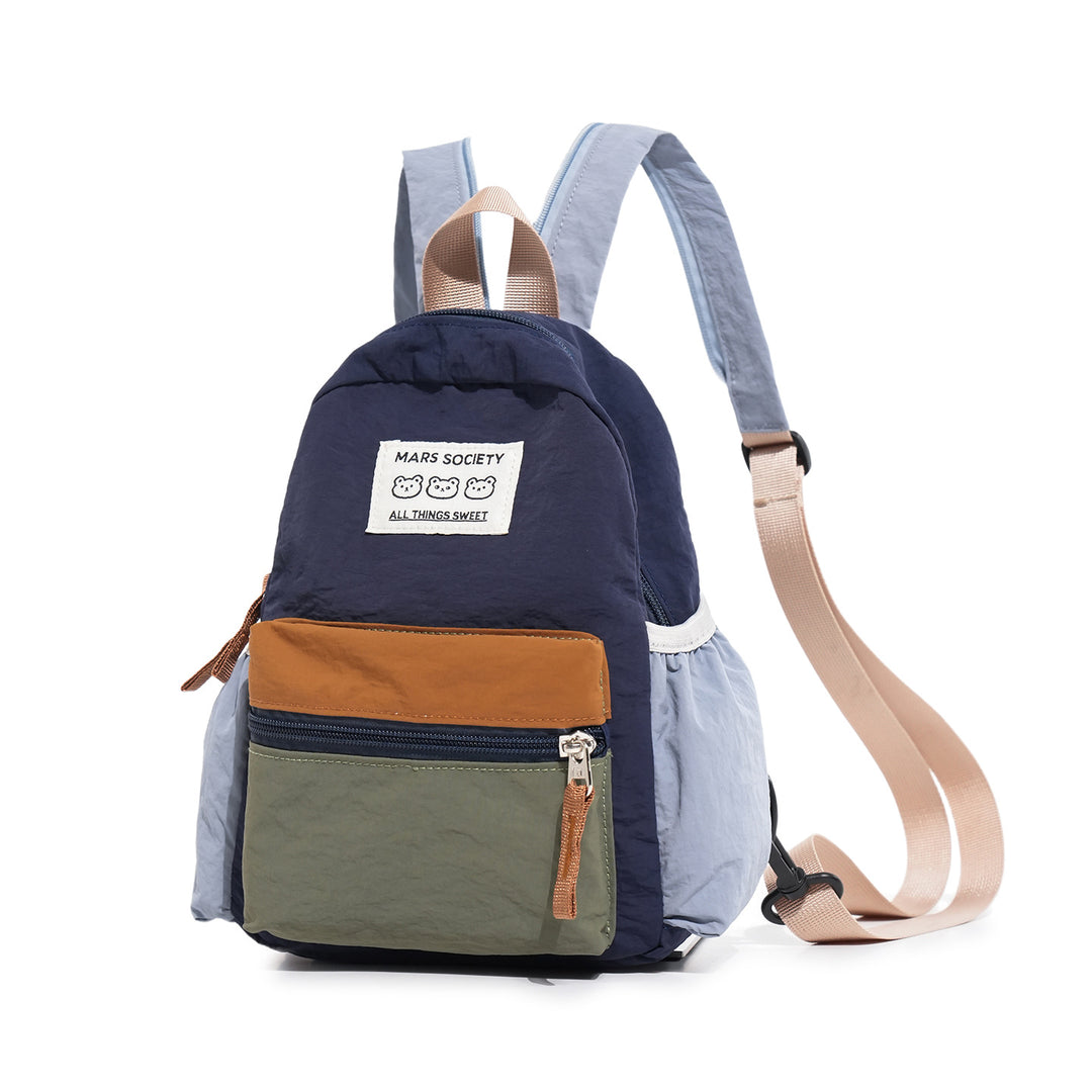 Color-Block Casual Backpack Stornfield