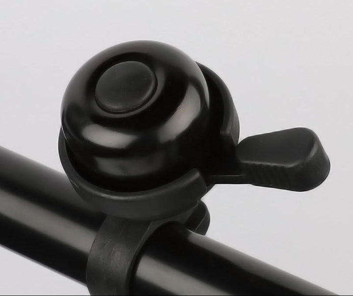 vintage pull style bicycle bell with universal handlebar clamp and tactile lever Stornfield