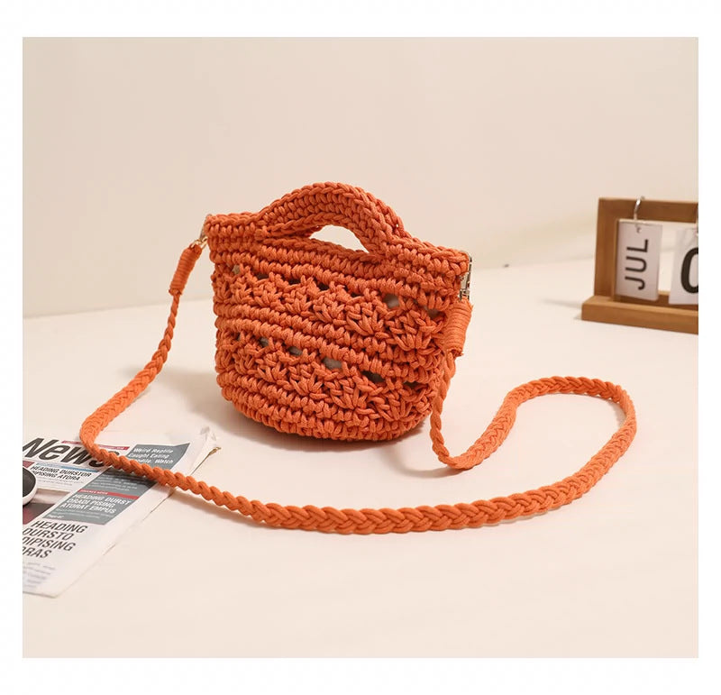 Handcrafted macrame shoulder bag with unique design Stornfield
