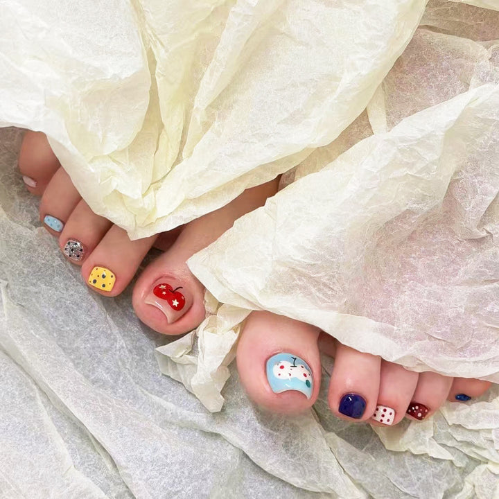 Decorative Nail Art Press-On Set 1790745418