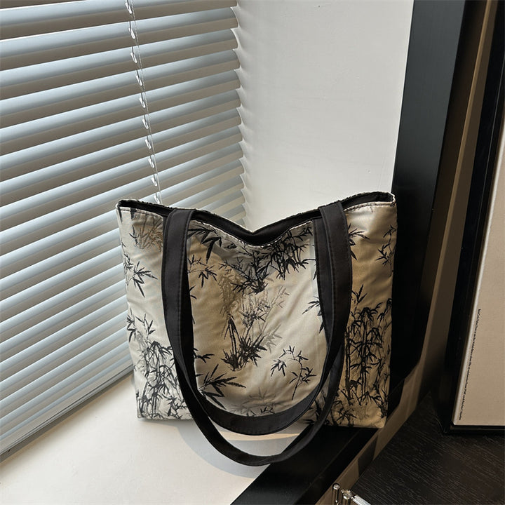 Stylish Bamboo Print Tote Bag Stornfield