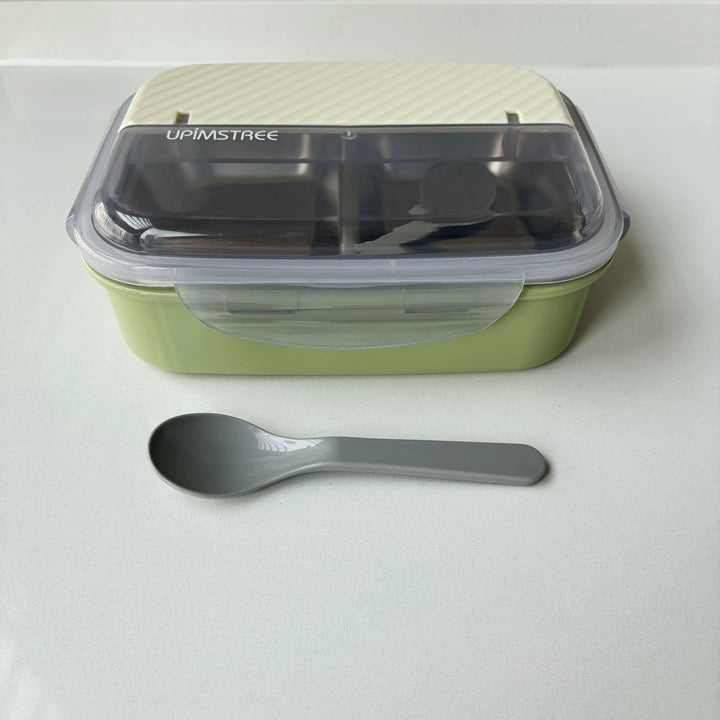 Multi-Compartment Meal Prep Container with Utensil