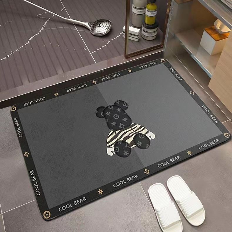 Cartoon-Themed Soft Bath Mat