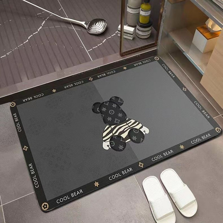 Cartoon-Themed Soft Bath Mat