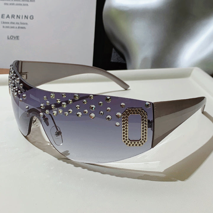 Women's Glamorous Sunglasses with Glitter Accents Stornfield