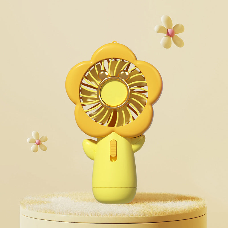 Ladies Portable Flower Fan Stornfield