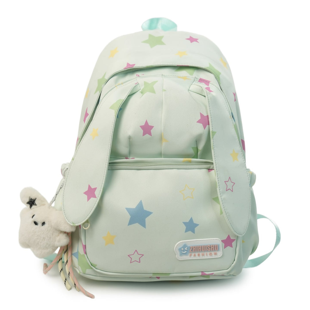 Cute Animal Ears Star Print School Backpack Stornfield