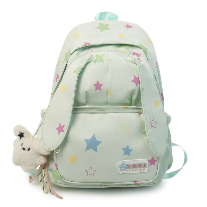 Cute Animal Ears Star Print School Backpack Stornfield
