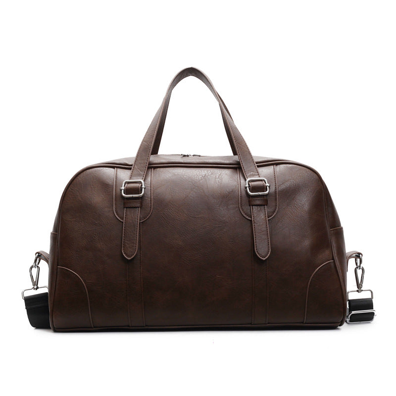 Spacious Luxury Leather Weekender Bag