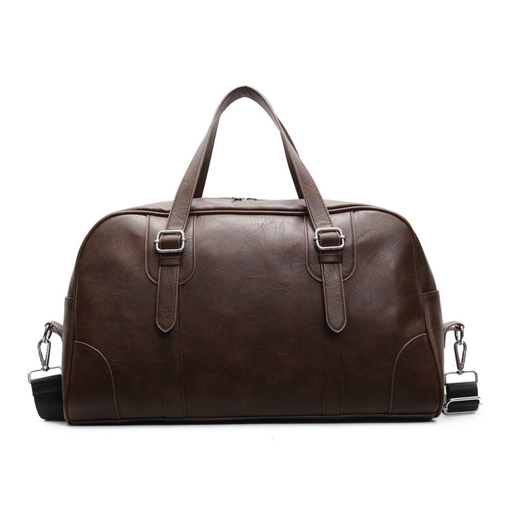 Spacious Luxury Leather Weekender Bag