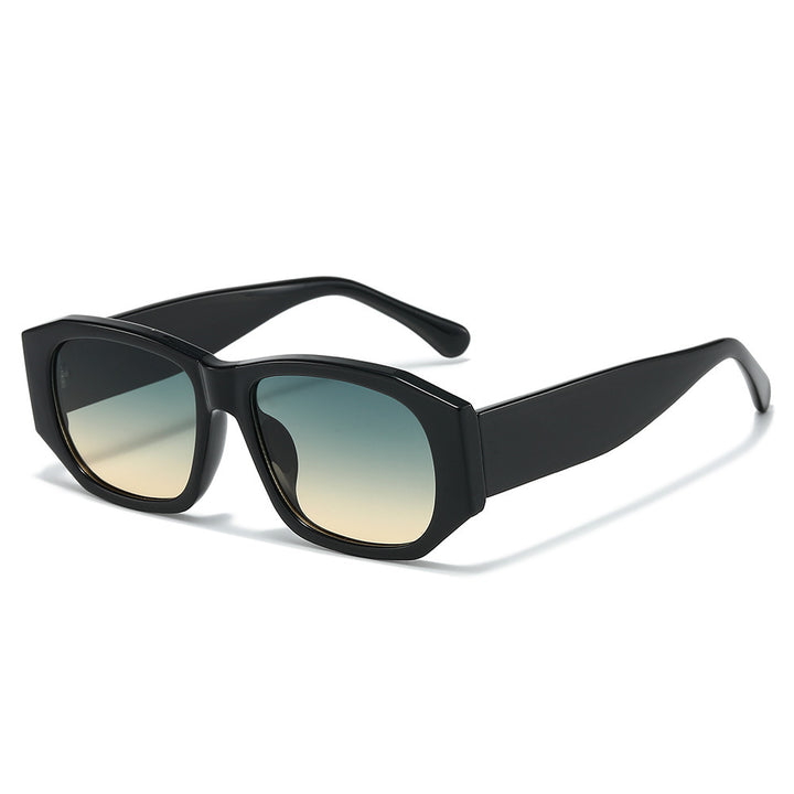 Oversized Geometric Sunglasses with Gradient Lenses Stornfield