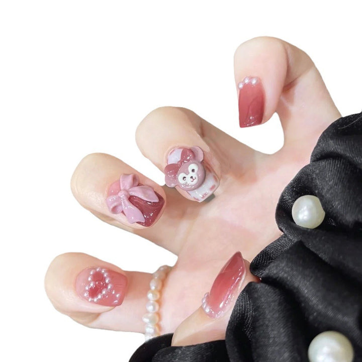 Playful 3D Nail Art Set