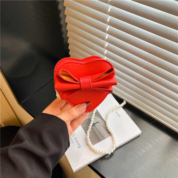 WoHeart-Shaped Bow Clutch Bag Stornfield