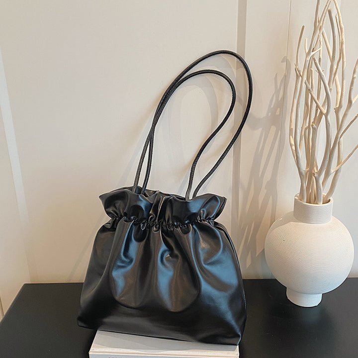 Functional Drawstring Handbag