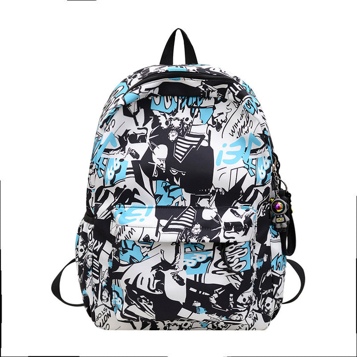 Artistic Graphic Print Backpack Stornfield
