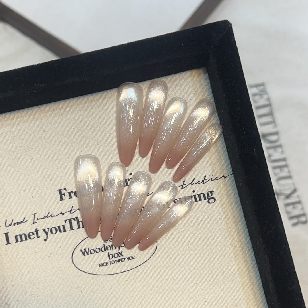 Stiletto Press-On Nail Set with Glitter Finish Stornfield