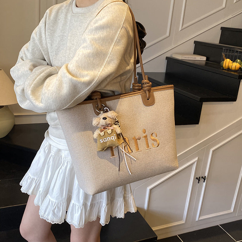 Elegant Paris Themed Tote Bag Stornfield