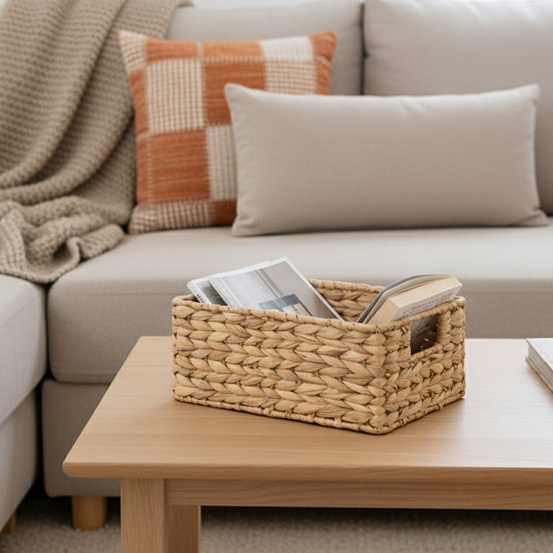Natural Woven Storage Basket Stornfield