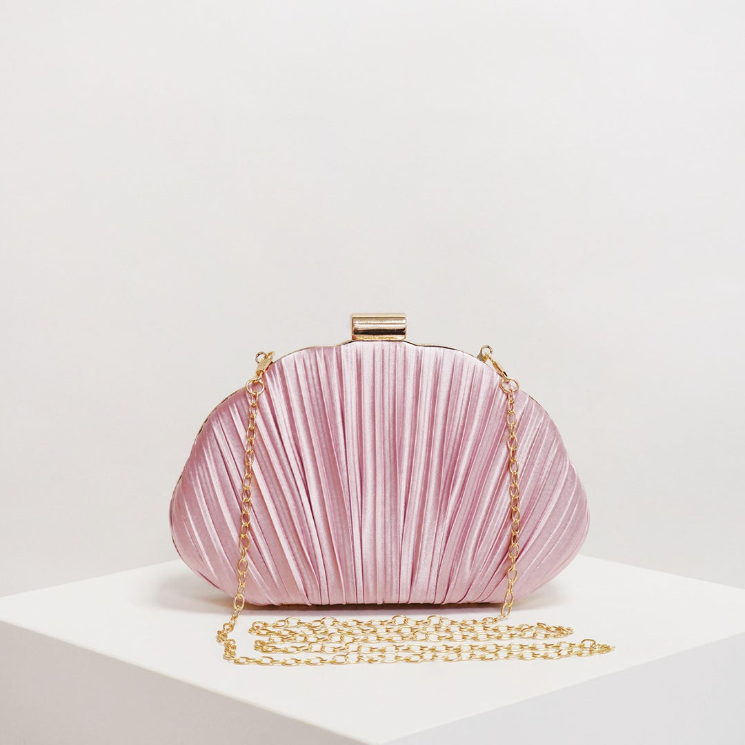 Pleated Evening Clutch