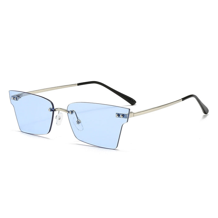 Ladies trendy geometric sunglasses with ultra-light frame Stornfield