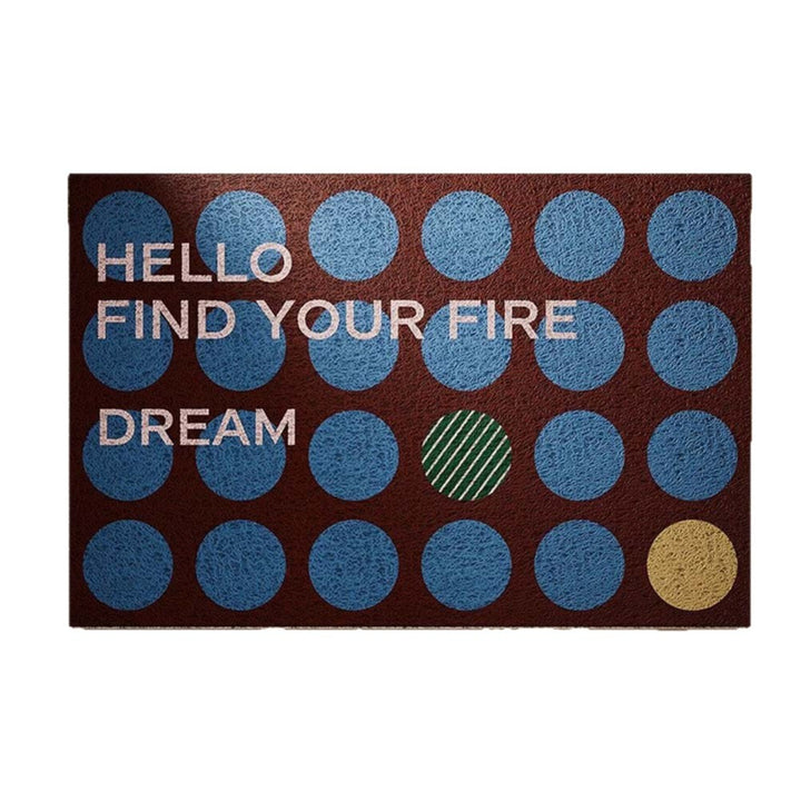 Abstract Design Welcome Mat
