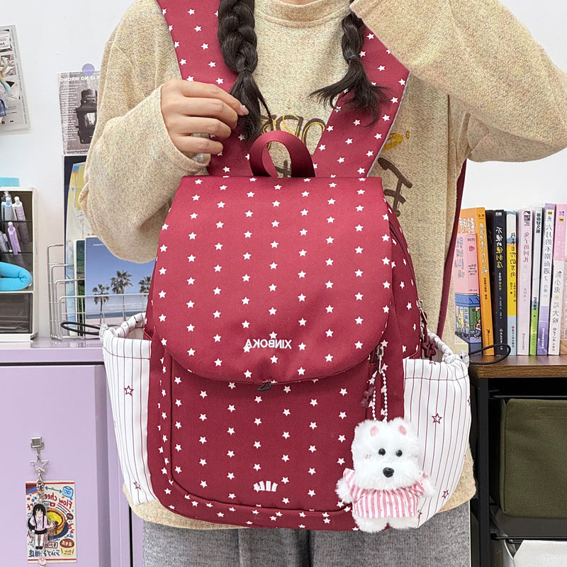 Stylish Star-Embellished Backpack Stornfield 1791205579