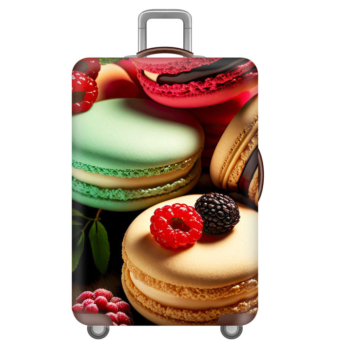 Unisex hard-shell travel suitcase with imaginative, cultural motif Stornfield