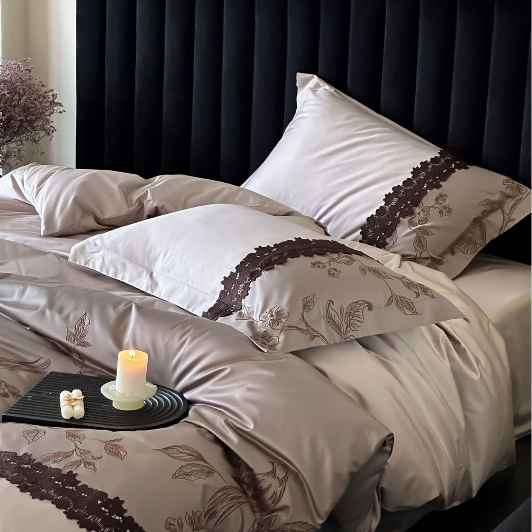 Satin bedding set