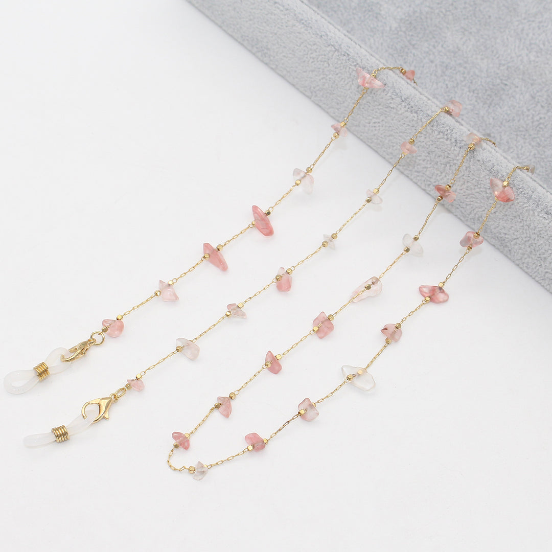Elegant Crystal-Embellished Eyewear Chain Stornfield
