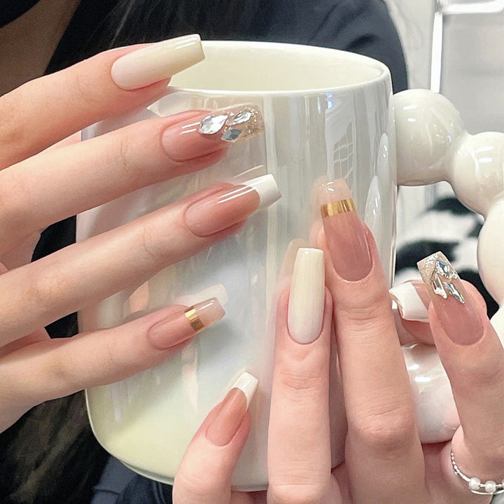 Elegant Gel Press-On Nail Extensions Stornfield