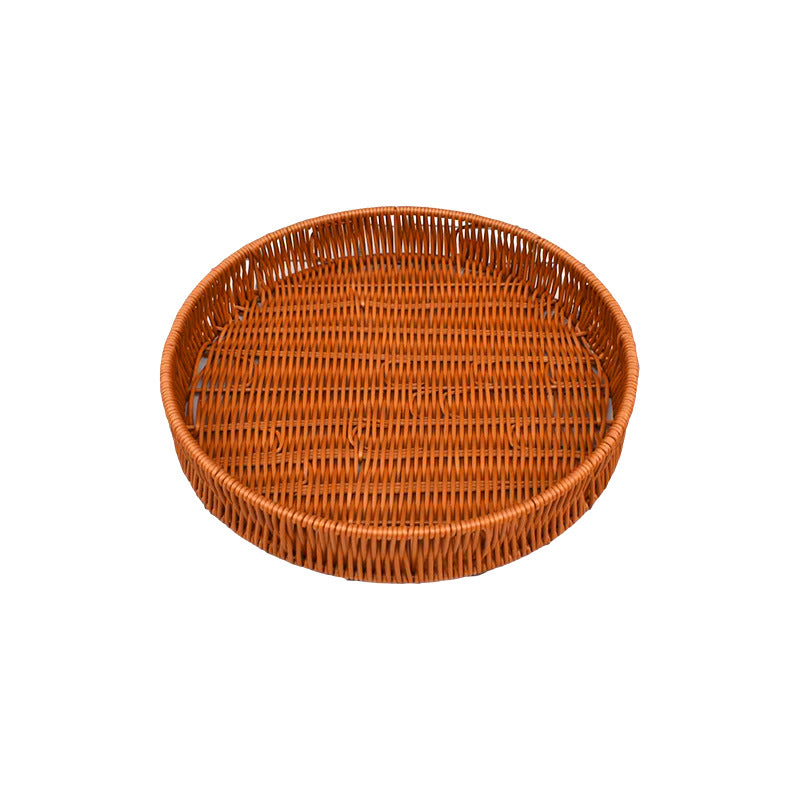 Round Woven Serving Baskets Set Stornfield