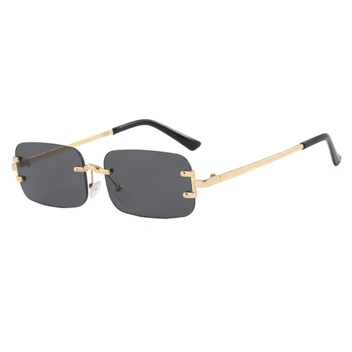 Ladies square sunglasses with high-quality metal frame Stornfield