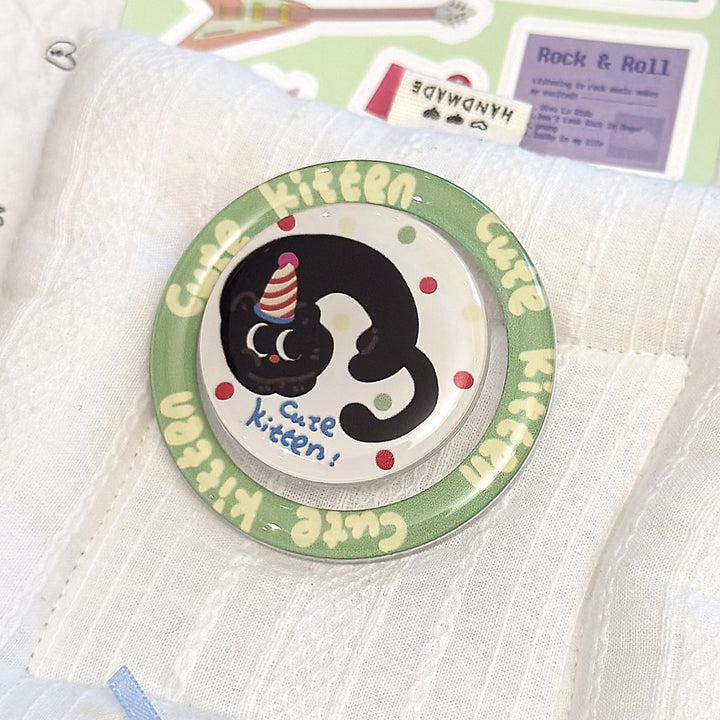 Funnier pin with cat motif Stornfield