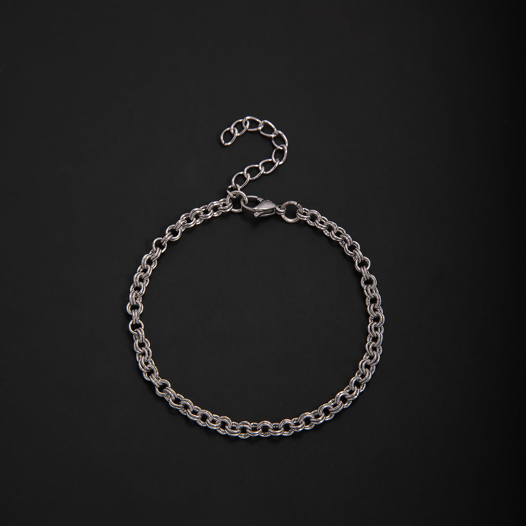 Textured Chain Link Bracelet Stornfield