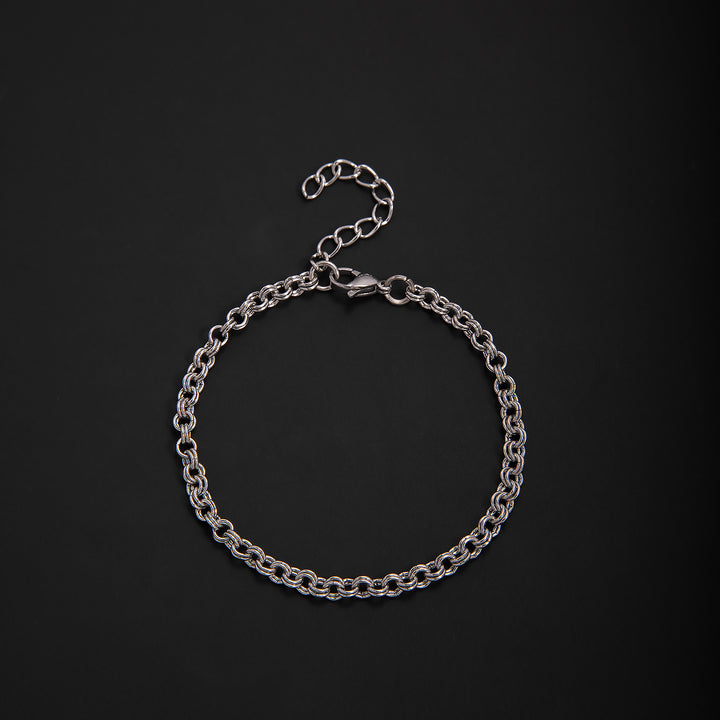 Textured Chain Link Bracelet Stornfield