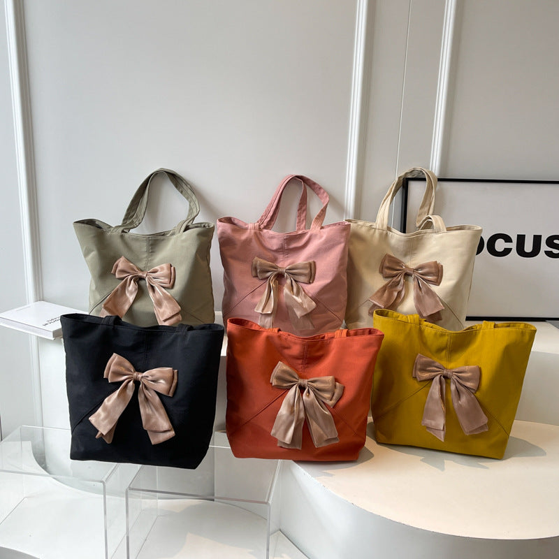 Elegant Bow Detail Tote Bag Stornfield