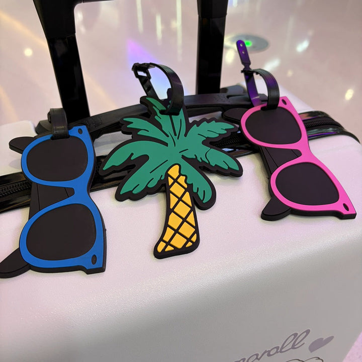 Tropical Palm Tree Luggage Tag Stornfield
