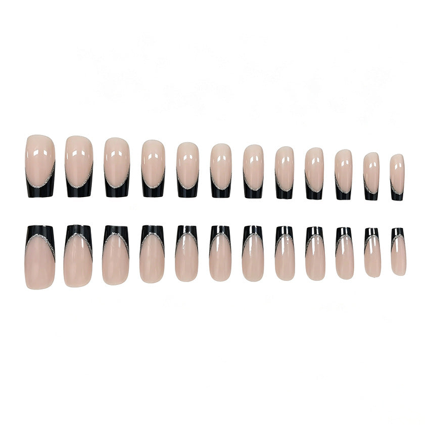 Extended Acrylic French Tip Nail Enhancements Stornfield