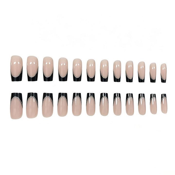 Extended Acrylic French Tip Nail Enhancements Stornfield